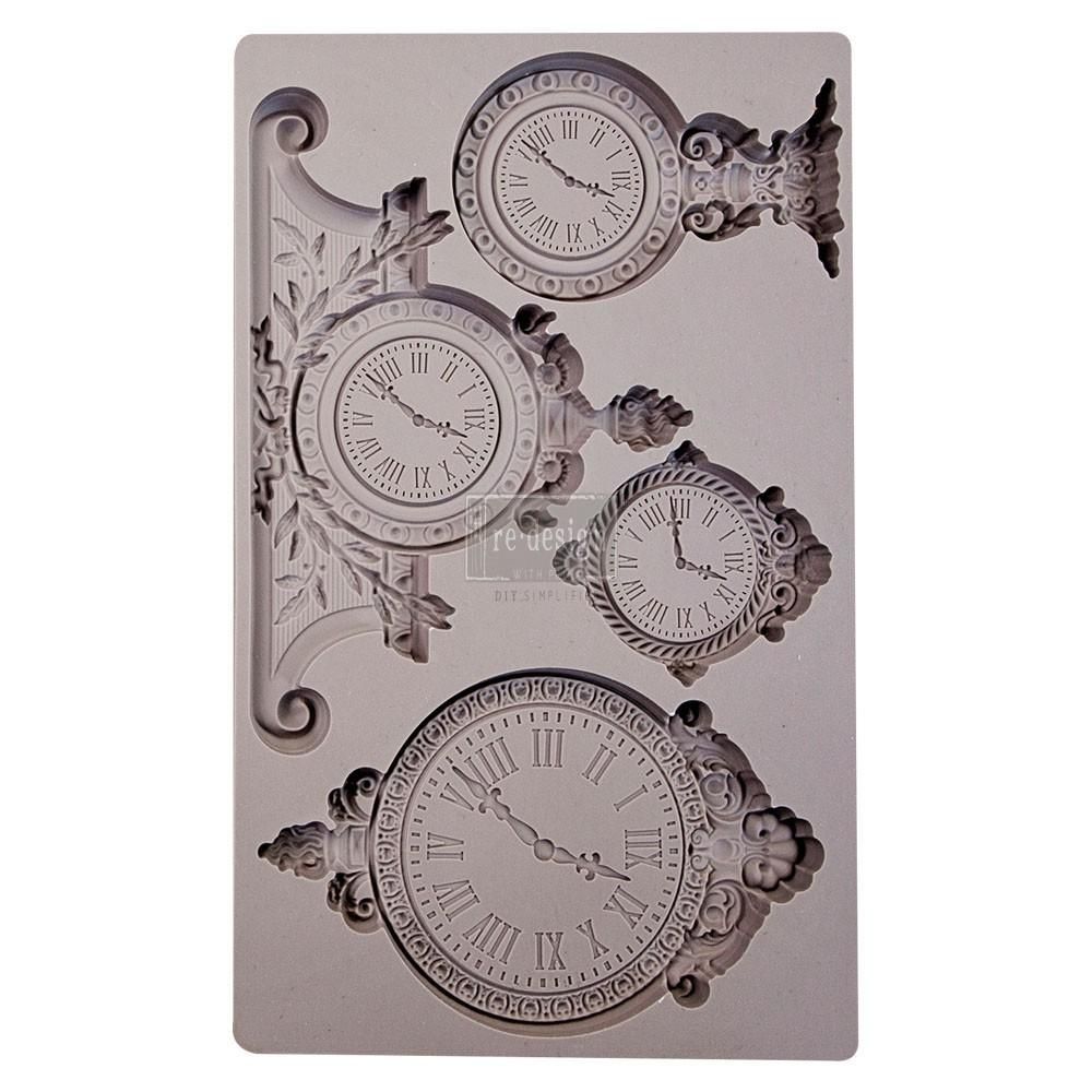 ELISIAN CLOCKWORKS Decor Mould Re-Design with Prima 8" x 5"
