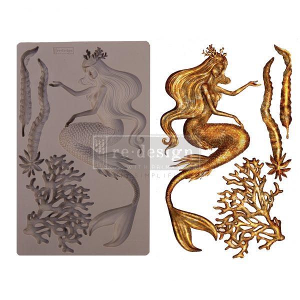 SEA MAVEN Decor Mould Re-Design with Prima 8" x 5"