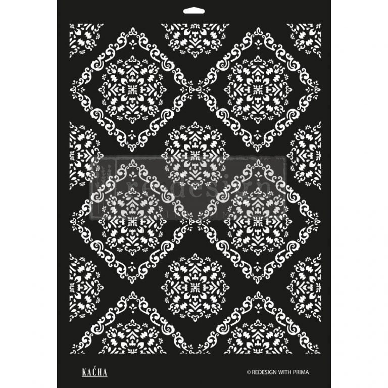 KACHA MODERN MOROCCAN Decor Stencils 46 cm x 61 cm by ReDesign with Prima