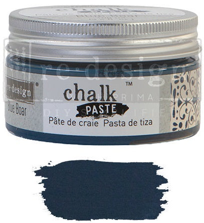 BLUE BOAR Chalk Paste Re-Design with Prima, Mixed Media - Raised Stencil Medium, 100ml