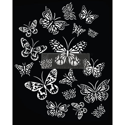 BUTTERFLY LOVE Decor Stencils 40.6 cm x 50.8 cm by ReDesign with Prima