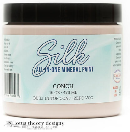 CONCH Silk All-In-One Mineral Paint,  473ml, Dixie Belle Paint