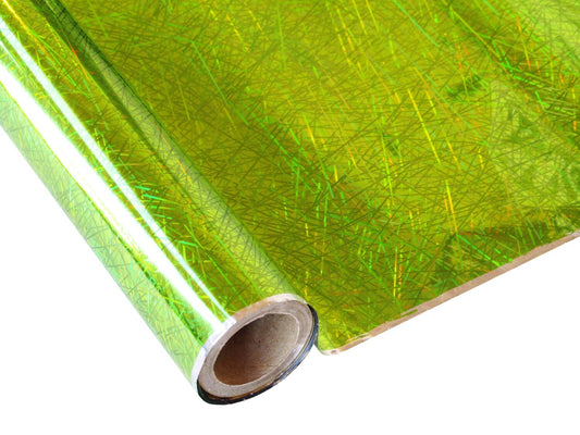CONFETTI GREEN - Rub On Metallic Foil by APS - Textile Friendly