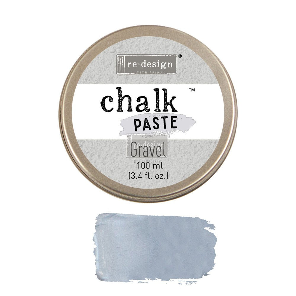 GRAVEL Chalk Paste Re-Design with Prima, Mixed Media - Raised Stencil Medium, 100ml