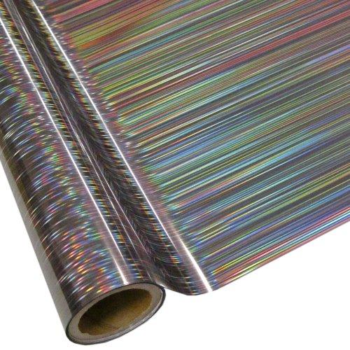 LINES/SILVER FOIL - Rub On Metallic Foil by APS - Textile Friendly