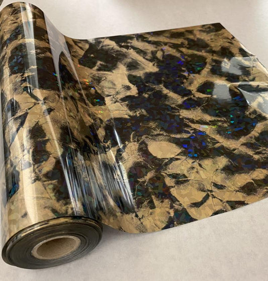 MARBLE ICE - Rub On Metallic Foil by APS - Textile Friendly