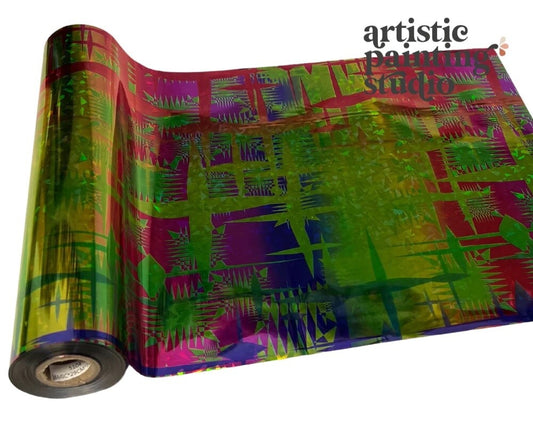 MIAMI NIGHTS METALLIC FOIL - Rub On Metallic Foil by APS - Textile Friendly