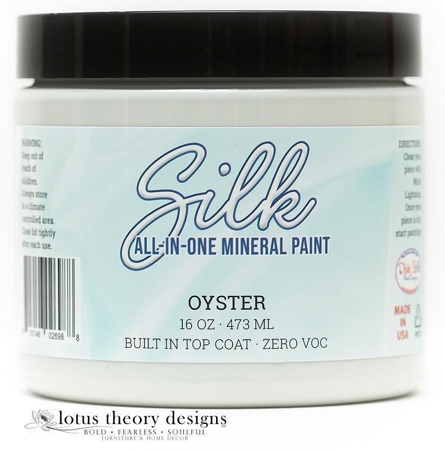 OYSTER Silk All-In-One Mineral Paint,  473ml, Dixie Belle Paint