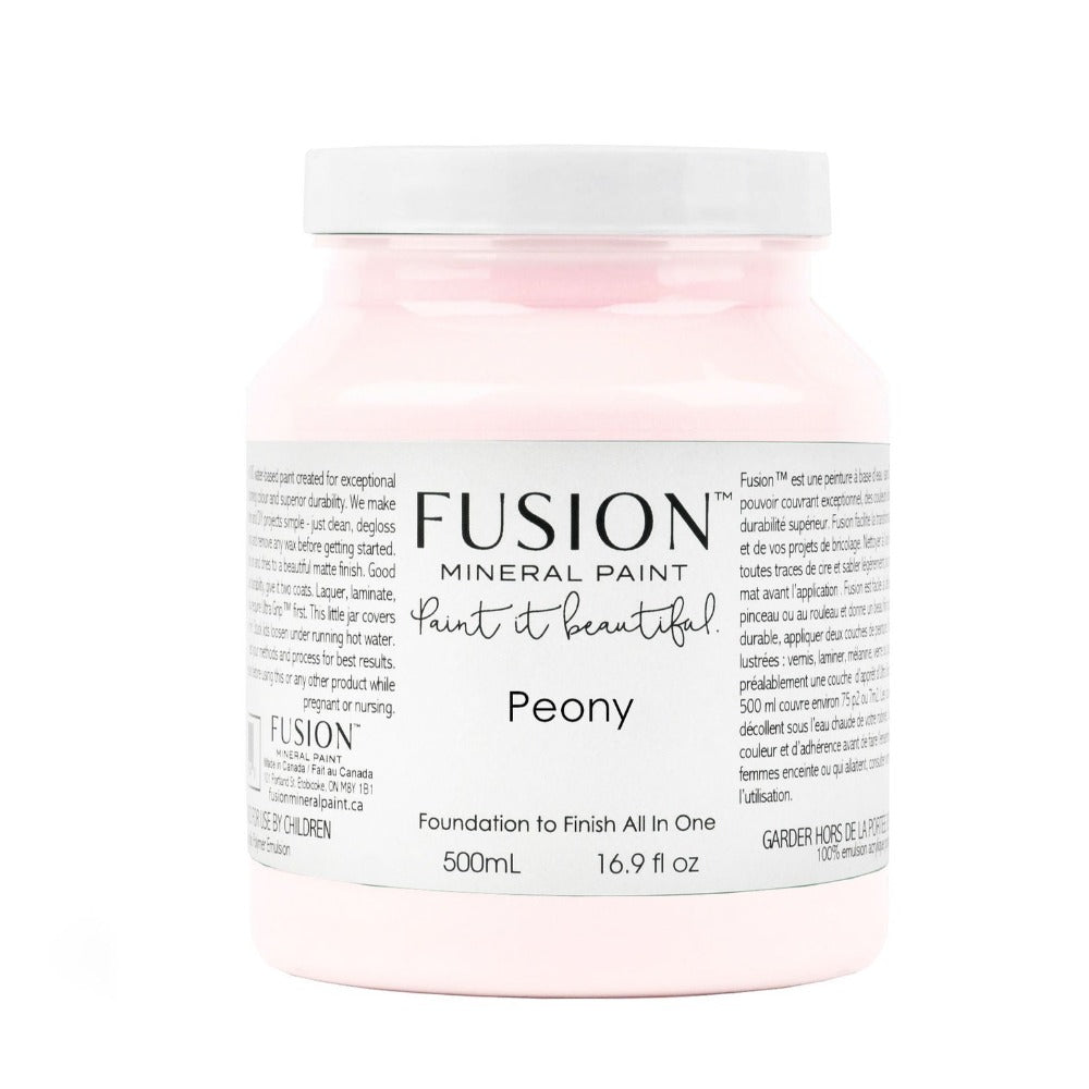 PEONY - Fusion Mineral Paint - 37ml, 500ml