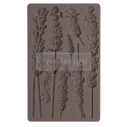 LAVENDER HARVEST Decor Mould Re-Design with Prima 8" x 5"