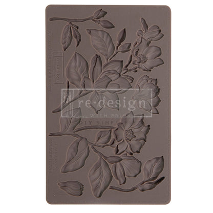 MAGNOLIA BLOOMS Decor Mould Re-Design with Prima 8" x 5"