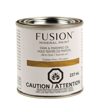 STAIN AND FINISHING OIL - Golden Pine - All In One - Fusion 237 ml