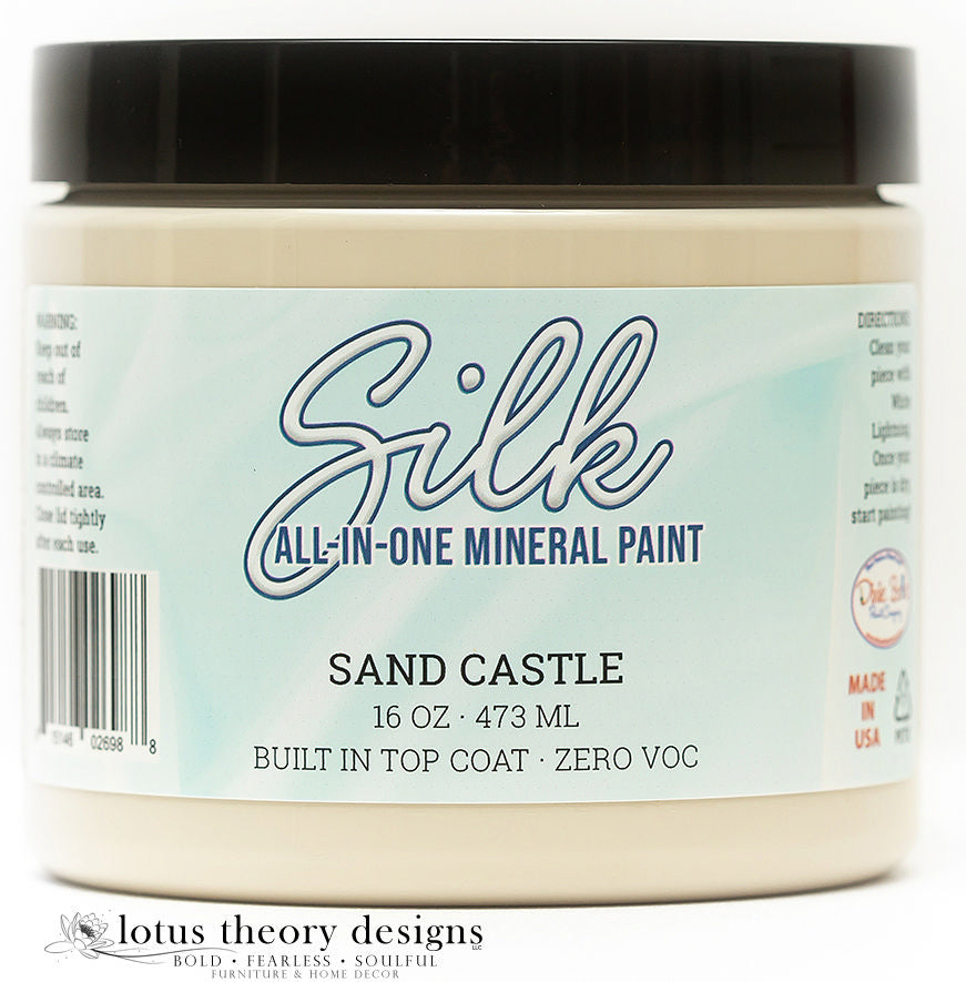 SAND CASTLE, Silk All-In-One Mineral Paint,  473ml, Dixie Belle Paint