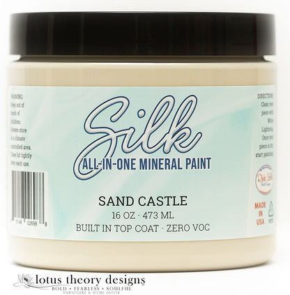 SAND CASTLE, Silk All-In-One Mineral Paint,  473ml, Dixie Belle Paint