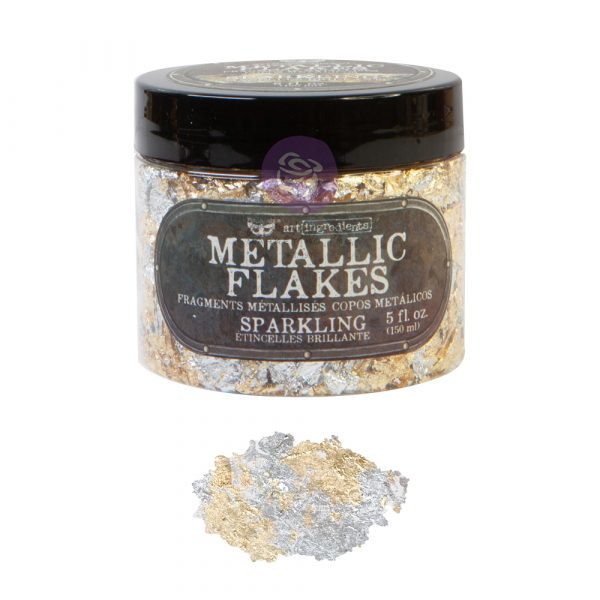 SPARKLING - Metallic Metal Gilding Flakes - Finnabair Art Ingredients - 150ml