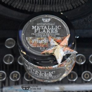 STEAMPUNK - Metallic Metal Gilding Flakes - Finnabair Art Ingredients - 150ml