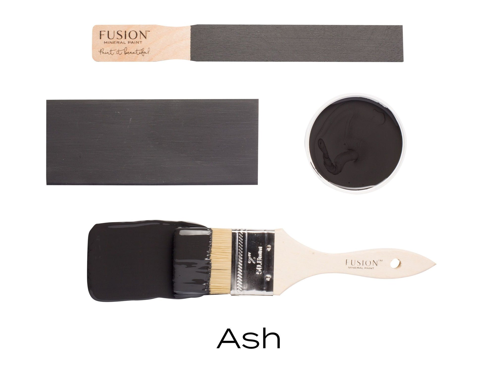 ASH - Fusion Mineral Paint - 37ml, 500ml