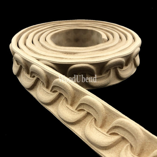 TRIM Decorative Antique Moulding Applique WoodUbend TR717