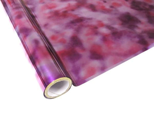 TIE DYE - PURPLE PINK - Rub On Metallic Foil by APS - Textile Friendly