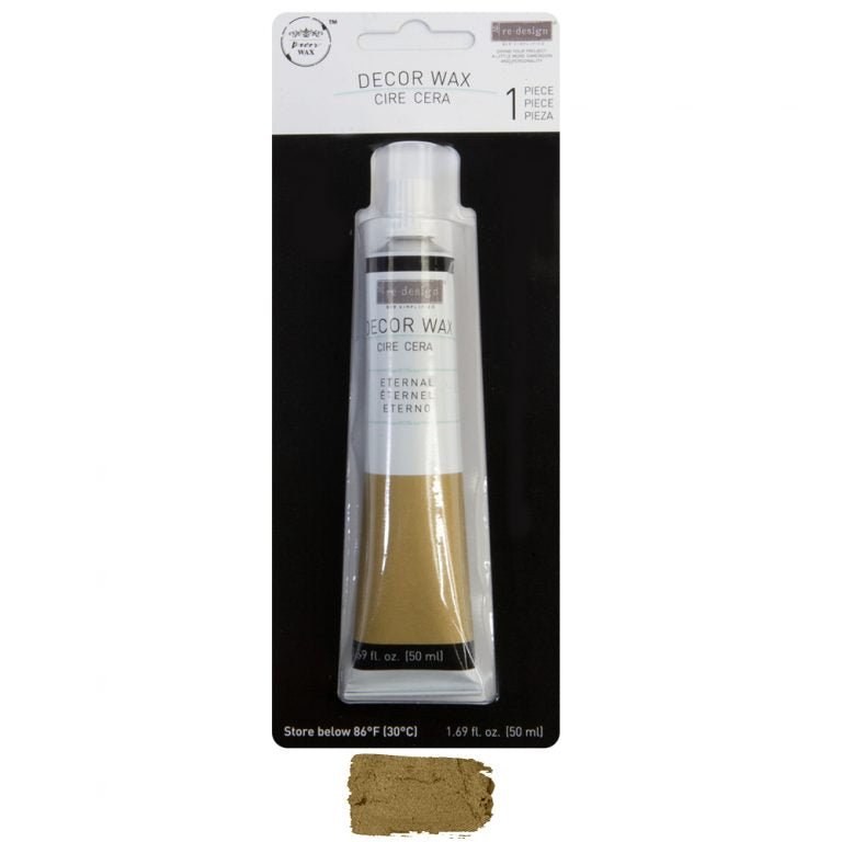 Accenting & Gilding Wax - ETERNAL(Gold) - Redesign with Prima - 50ml - Gilding Waxes - Baillea's Interiors -