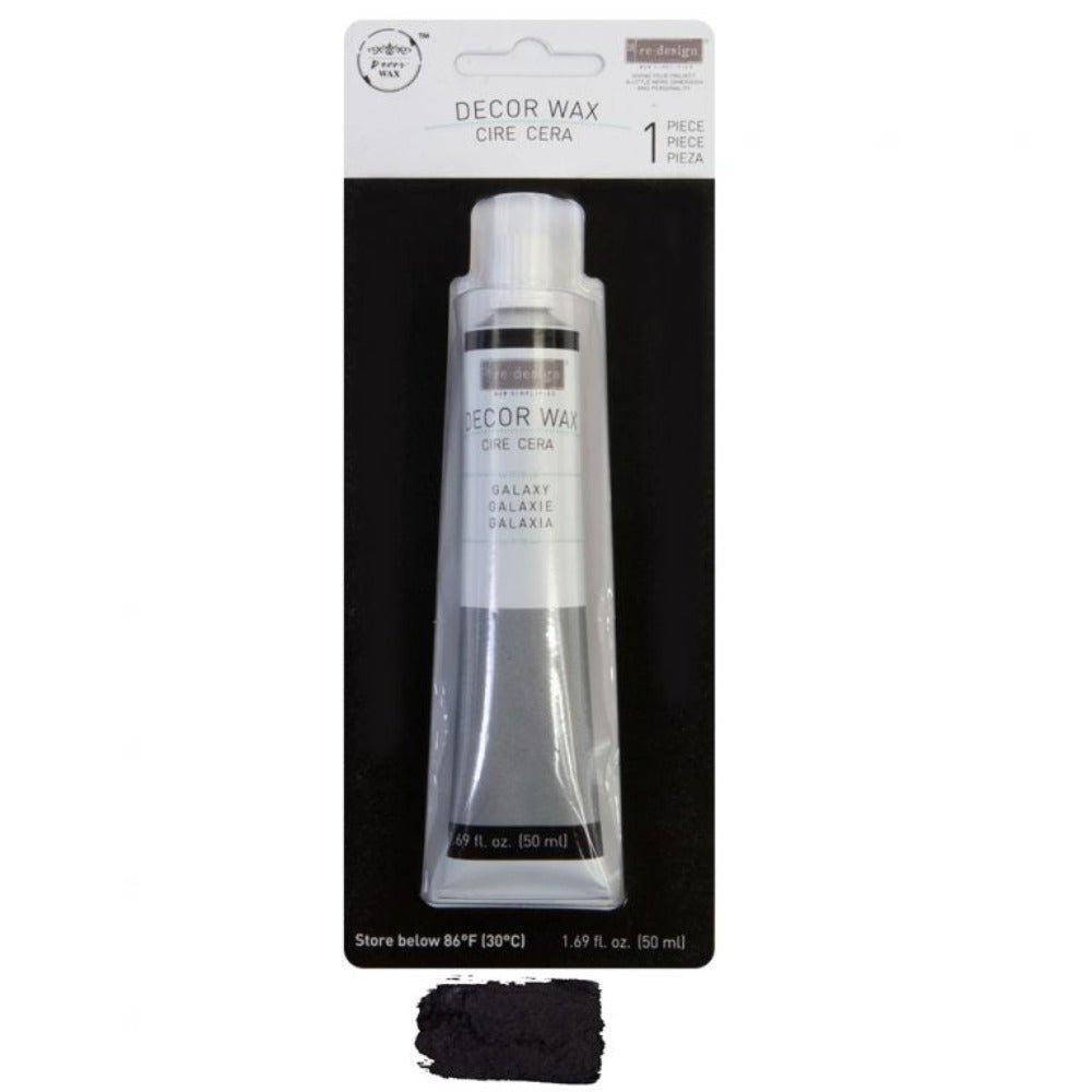 Accenting & Gilding Wax -GALAXY (black) - Iridescent - Redesign with Prima - 50ml - Gilding Waxes - Baillea's Interiors -