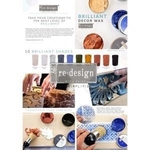 Accenting & Gilding Wax - VEGA (Graphite) - Redesign with Prima - 50ml - Gilding Waxes - Baillea's Interiors -