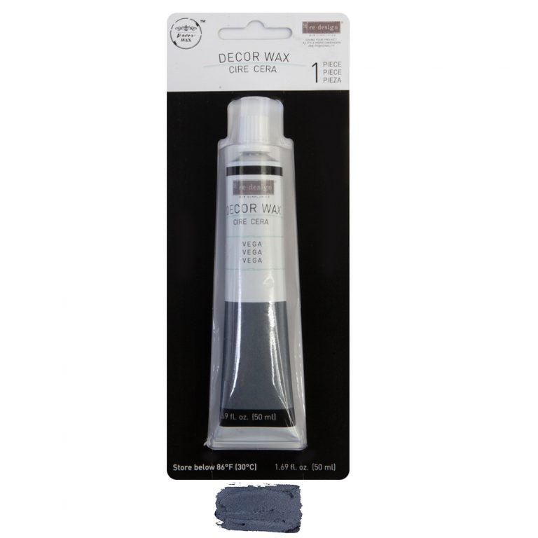 Accenting & Gilding Wax - VEGA (Graphite) - Redesign with Prima - 50ml - Gilding Waxes - Baillea's Interiors -
