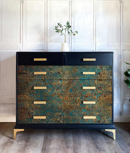 AGED PATINA - A1 Rice Paper for Decoupage - LARGE - 59.4cm x 84.1cm - Re-Design with Prima - Decoupage - Baillea's Interiors -