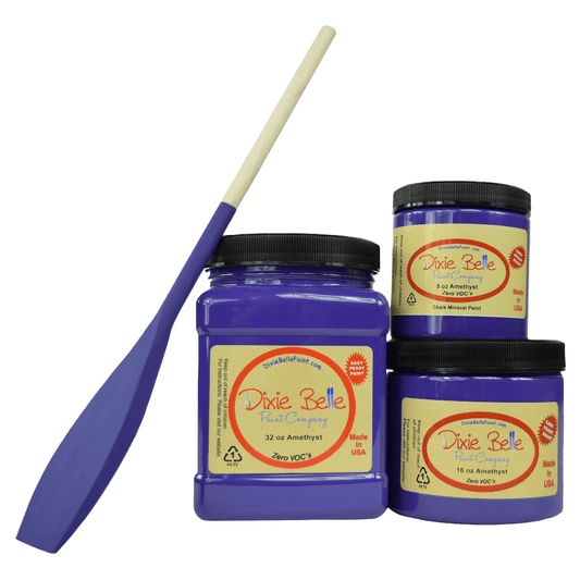 AMETHYST - Dixie Belle - Deep Purple Mineral Chalk Paint - 118ml - 236ml - 473ml - 946ml - Paint - Chalk and Mineral - Baillea's Interiors -