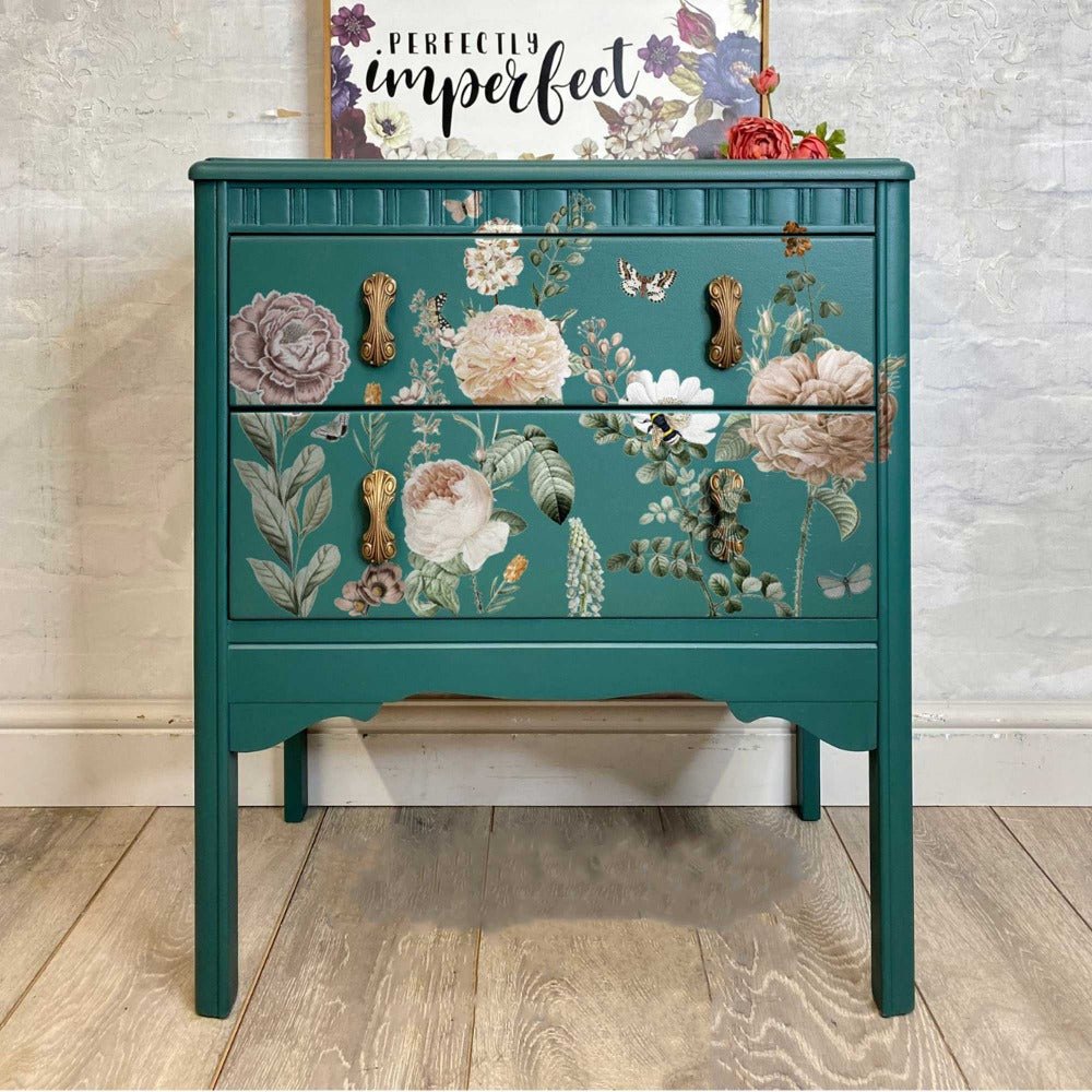 AN AFTERNOON IN THE GARDEN - 30cm x 30cm - Redesign Decor Transfer Decal - Furniture Transfer - Baillea's Interiors -