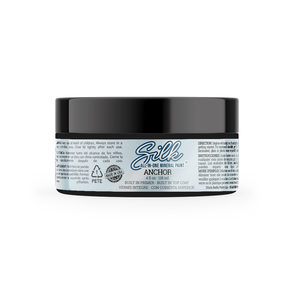 ANCHOR Silk All-In-One Mineral Paint - 118ml - 473ml - 946ml Dixie Belle Paint - Paint - All In One - Baillea's Interiors -