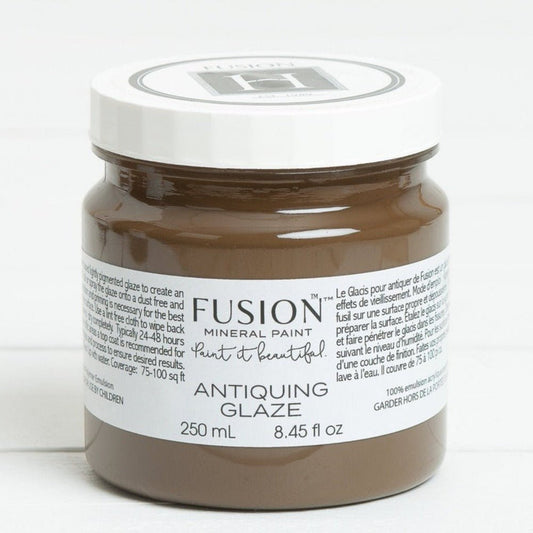 ANTIQUING GLAZE For An Aged Effect - 250ml - 60ml - Fusion - Glaze - Baillea's Interiors -