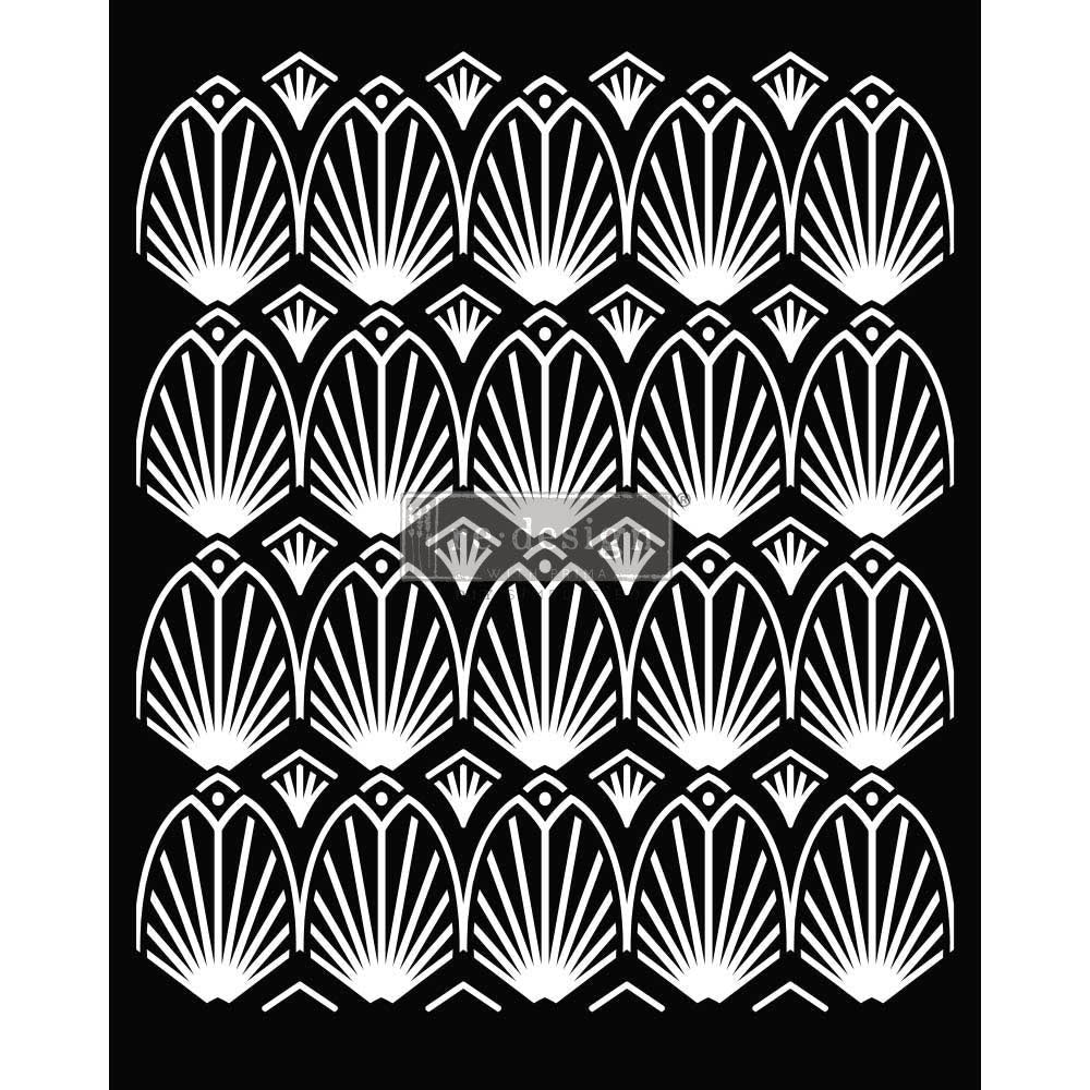 ART DECO Decor Stencils 40.6 cm x 50.8 cm by ReDesign with Prima - Stencil - Baillea's Interiors -