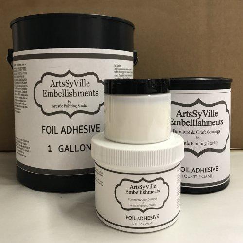 ARTSYVILLE FOIL ADHESIVE GLUE- for Decorative Rub on Transfer Foil - Adhesive - Baillea's Interiors -