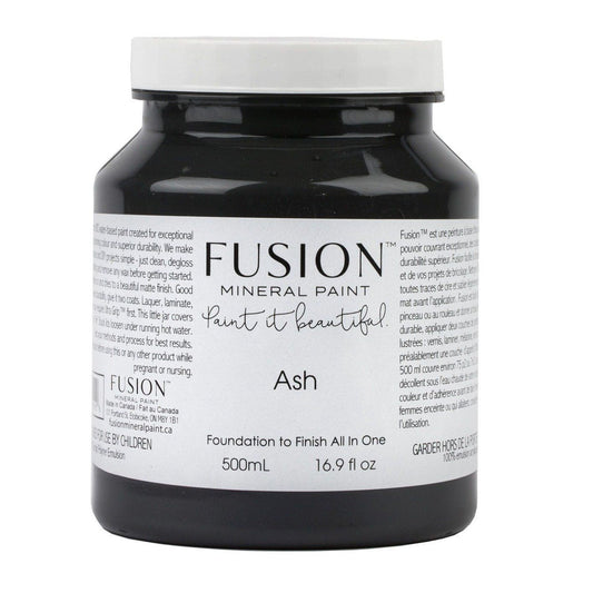 ASH - Fusion Mineral Paint - 37ml, 500ml - Paint - All In One - Baillea's Interiors -
