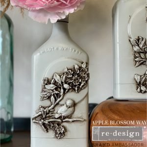 AVIARY Decor Mould Re-Design with Prima 8" x 5" - Moulds - Baillea's Interiors -