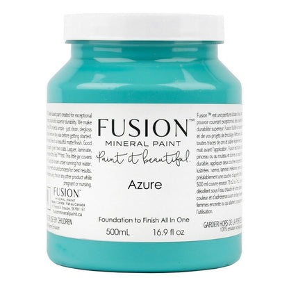 AZURE - Fusion Mineral Paint - 37ml, 500ml - Paint - All In One - Baillea's Interiors -