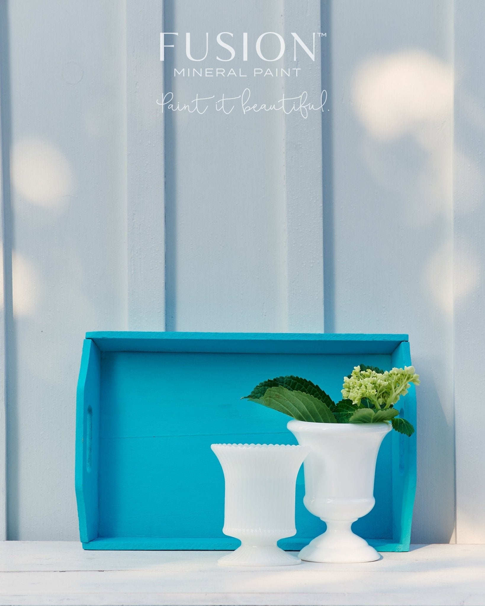 AZURE - Fusion Mineral Paint - 37ml, 500ml - Paint - All In One - Baillea's Interiors -