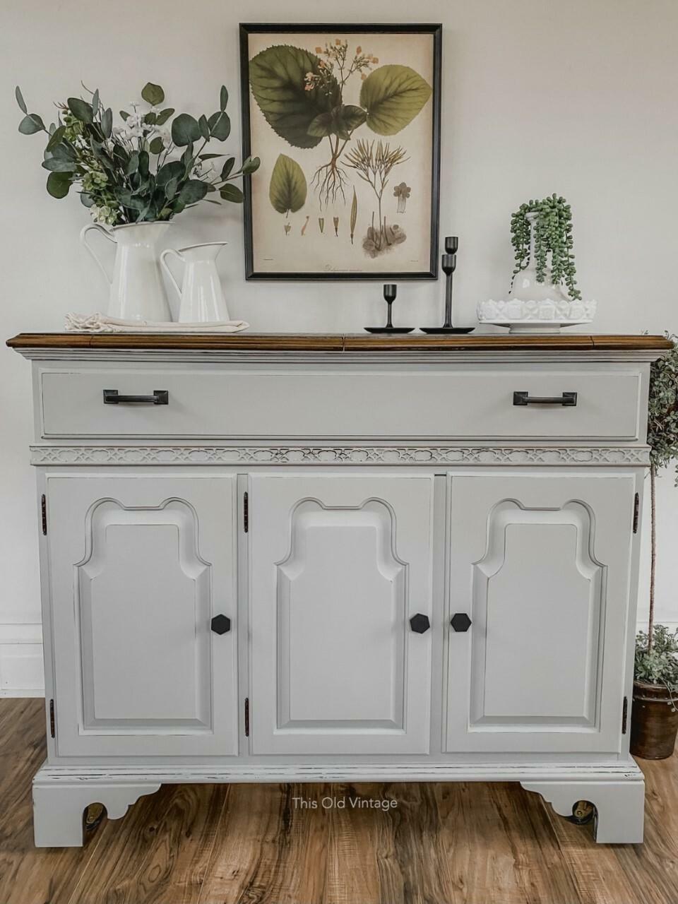 BAJA GRAY Silk All-In-One Mineral Paint - 118ml - 473ml - 946ml Dixie Belle Paint - Paint - All In One - Baillea's Interiors -