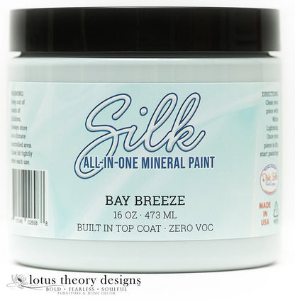 BAY BREEZE Silk All-In-One Mineral Paint - 118ml - 473ml - Dixie Belle Paint - Paint - All In One - Baillea's Interiors -