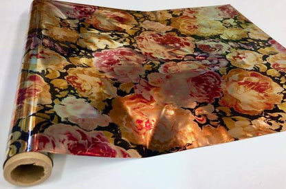 BAYLEE FLOWERS- Rub On Metallic Foil by APS - Textile Friendly - Foils - Baillea's Interiors -