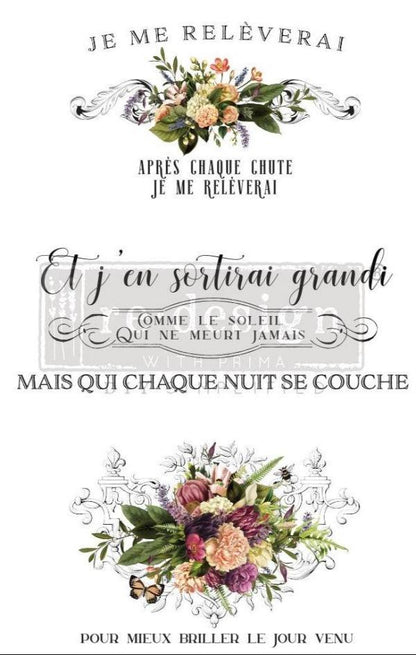 BEAUTIFUL SUNSHINE - 61cm x 89cm - Redesign Decor Transfer Decal - Furniture Transfer - Baillea's Interiors -