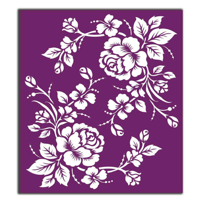 ROSES Silk Screen Stencils 3 designs 8" x 10" by Belles and Whistles