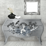 BOHO NOIR - 3 parts - Hokus Pokus Rub On Decor Transfer Decal - Furniture Transfer - Baillea's Interiors -