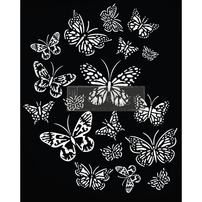 BUTTERFLY LOVE Decor Stencils 40.6 cm x 50.8 cm by ReDesign with Prima - Stencil - Baillea's Interiors -