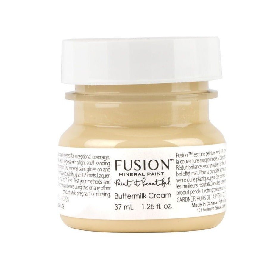 BUTTERMILK CREAM - Fusion Mineral Paint - 37ml, 500ml - Paint - All In One - Baillea's Interiors -