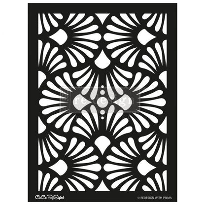 CECE Modern Deco Decor Stencils 46 cm x 65 cm by ReDesign with Prima - Stencil - Baillea's Interiors -