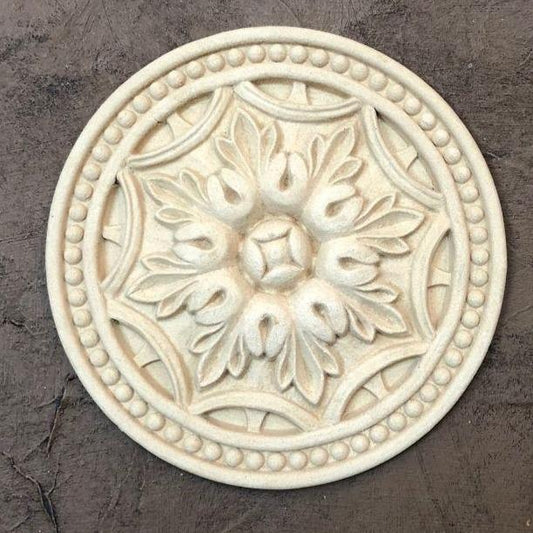 CENTERPIECE 13.5 cms Decorative Antique Moulding Applique WoodUbend 1384 - Moulding - Baillea's Interiors -
