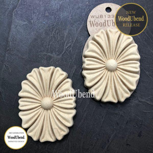 CENTERPIECE Decorative Antique Moulding Applique WoodUbend 1333.10 - Moulding - Baillea's Interiors -