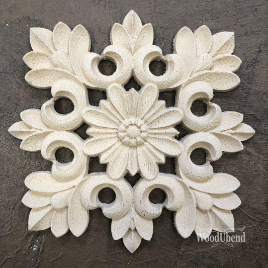 CENTERPIECE Decorative Antique Moulding Applique WoodUbend 2130 - Moulding - Baillea's Interiors -